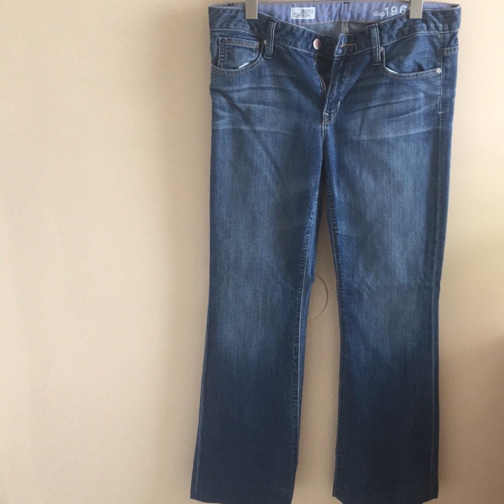 GAP Long and Lean medium wash jeans * hemmed *